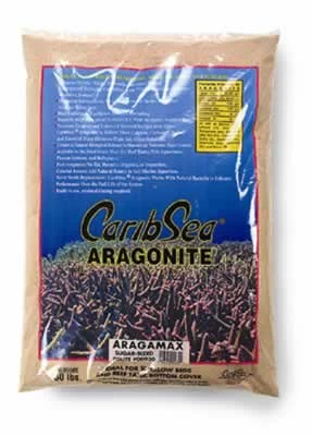 CaribSea Aragamax Sugar-Sized Dry Aragonite Reef Sand (30 lb)