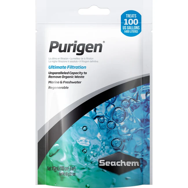Seachem Purigen (100 mL, Bagged)
