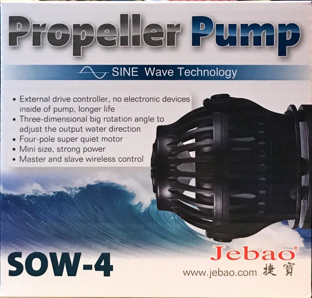 Jebao SOW-4 Wave Maker packaging
