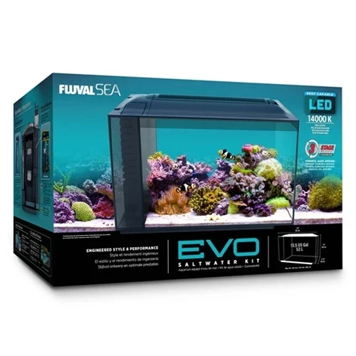 Fluval EVO 13.5 Gallon Marine Aquarium Kit