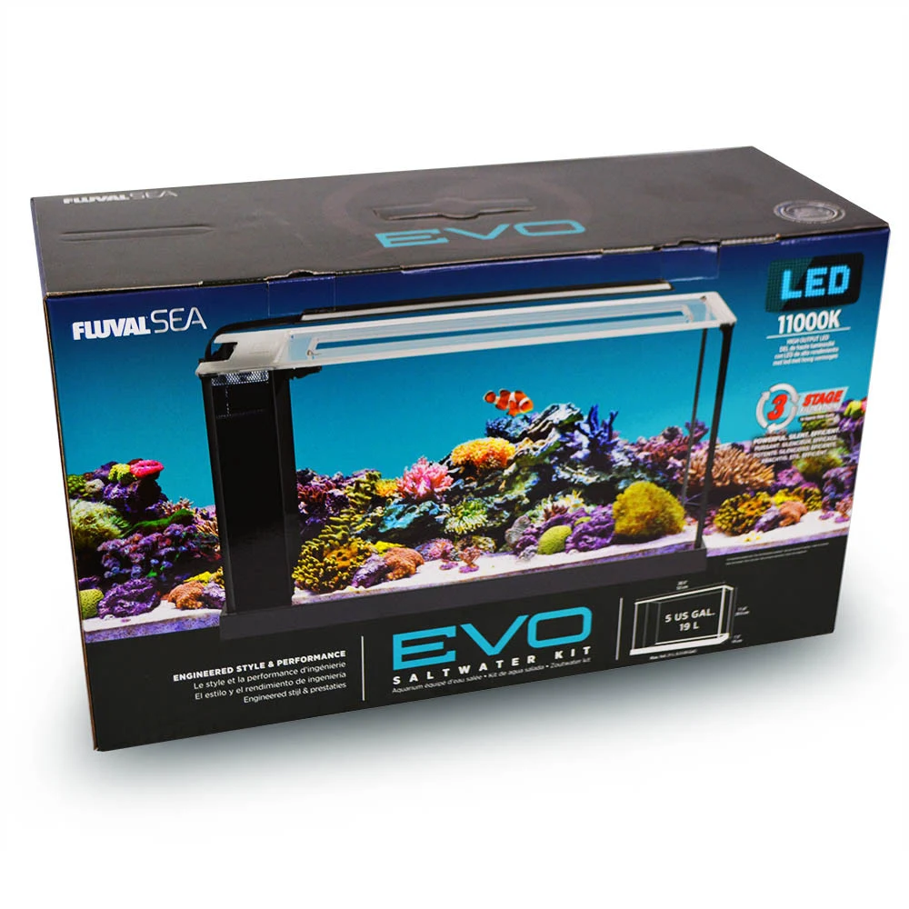 Fluval EVO 5 Gallon Marine Aquarium Kit